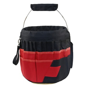 Portable 5 Gallon Bucket Organizer Storage Bag Oxford Cloth 42 Pockets Garden Hand Tool Kits Tote Pouch Planting Basket