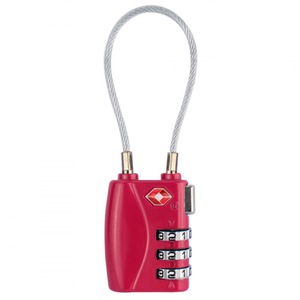 Portable Anti-theft Password Lock Mini Bag Small Padlock Customs Password Zinc Alloy Lock _Rose red
