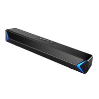 Portable Button Bluetooth Speaker Wireless Long Strip Home Outdoor Subwoofer Desktop Audio