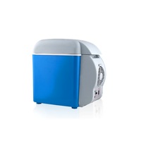 Portable Car-borne Cold and Hot Refrigerator Outdoor Mini-Refrigerator - BLUE
