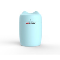 Portable Desktop Humidifier Silent Mini Sprayer Anti-drying Suitable for Bedroom Office-Blue