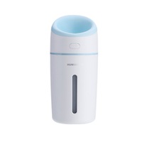 Portable Humidifier Home Desktop Mini USB Car Air Humidifier Sprayer with Colorful Night Light-Blue