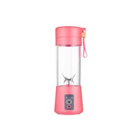 Portable Juice Press Multi-function Electric Mini Juice Cup - PINK
