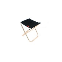 Portable Lightweight Aluminum Alloy Fishing Chair Compact Folding Camp Chair