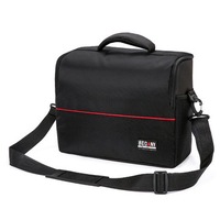 Portable Universal Projector Bag L Size Storage Bag Case Detachable Strap Wear-resistant Shockproof Business Bag for SLR Cameras Projectors