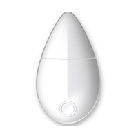 Portable USB Ultrasonic Bubble Dishwasher Household Kitchen Dishwasher Small Washer-White