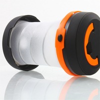 Portable Waterproof LED Camping Tent Light Outdoor Emergency Lantern Battery Flashlight Lamp ORANGE COLOR