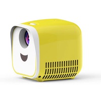 Projection Mini Projector Portable Home Kid LED Projector Supports HD 1080P
