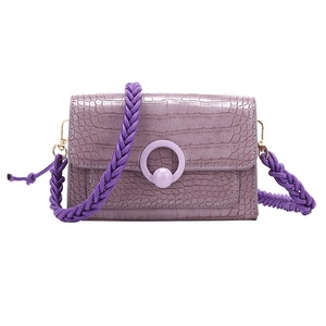 PU Leather Crossbody Bags Women Chain Travel Shoulder Messenger Purse Handbags Youth Ladies Small Square Bag