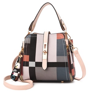PU Leather Brand Handbags Bucket Shoulder Bag Satchels Crossbody Bags for Women Messenger Bags