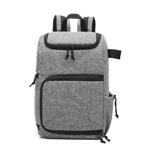 PU Waterproof Camera Bag Photography Backpack Travel Pouch Bags GRAY COLOR