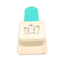 Punch Tag Top Straight 1.5, 2 , 2.5 Inch Gift Paper Punches For Scrapbooking Tools Craft Perfurador Diy Decorative Hole Puncher