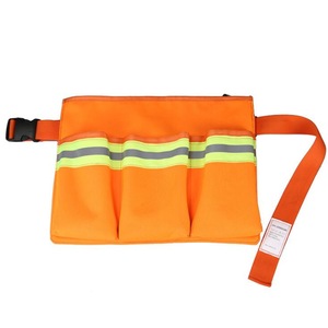 Reflective Strip Fire Fighting Package Single Shoulder Bag Messenger Bag (Orange)