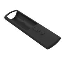 Remote Control Case Media Player Silicone Case for Amazon 4K Set-Top Box Fire TV-Black