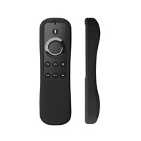 Remote Control Cover Media Player Box Anti Slip Silicone Protective Case Cover for Amazon Fire TV Stick2-Black