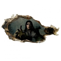 Removable 3D Halloween Series Scary Wall Sticker Decoration Art Mural for Home Living Room KM309