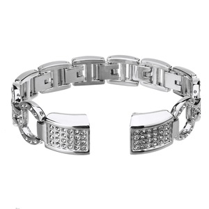 Replacement Steel Metal Wrist Watch Band Strap for Smart Watch Fitbit Alta Fitbit Alta HR SILVER COLOR