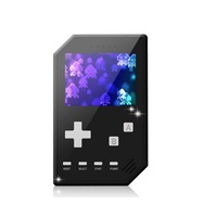 Retro Handheld Games Console for Kids Adults 3 inch Screen Video Games with AV Cable Play on TV-Black