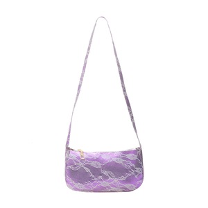 Retro Lady Shoulder Top-handle Tote Mini Leather Lace Pattern Underarm Purse Bag Fashion Exquisite Shopping Bag