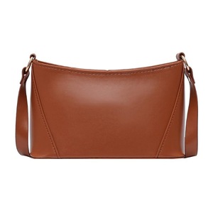 Retro PU Leather Women Shoulder Messenger Bag Solid Color Elegant Casual Purse Travel Shopping Crossbody Handbag for Female