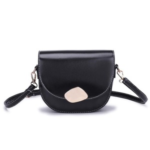 Retro Round Flip Cover Casual Small Bag Ladies Shoulder Messenger Bag