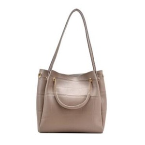 Retro shoulder bag winter new handbag pure color PU ladies bag casual messenger bag daily shopping bag big bag