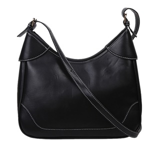 Retro Solid Color Messenger Bag Women PU Leather Portable Travel Casual Shoulder Crossbody Handbag Pouch
