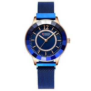 Rhinestone Fashionable Women Wrist Watch Luminous Display Quartz Watch