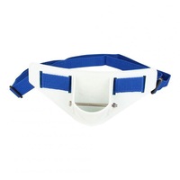 Rock Fishing Belt Boat Fishing Belly Waist Belt Light Fishing Rod Stand Holder Sea Fishing blue