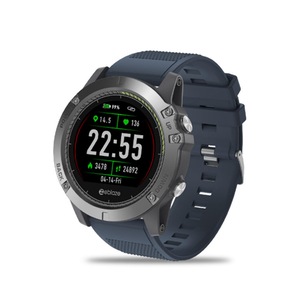 Rugged Inside Out HR Monitor 3D UI All-day Activity Record 1.22Inch Smart Waterproof Watch-Blue