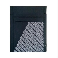 Running Mobile Phone Arm Bag Men and Women Exercise Arm Sleeve Fitness Small Object Elastic Arm Bag BLACK COLOR S SIZE
