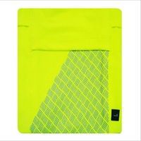 Running Mobile Phone Arm Bag Men and Women Exercise Arm Sleeve Fitness Small Object Elastic Arm Bag GREEN COLOR