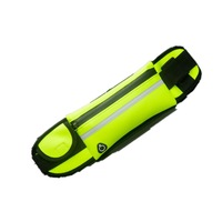 Running Waist Bag Waterproof Phone Container Jogging Hiking Belt Belly Bag Fitness Bag green