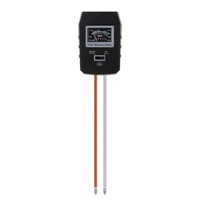 RZ97 Mini Soil PH Moisture Humidity Measuring PH Meter Soil Moisture Monitor Hygrometer Gardening Plant Farming Moisture Tester