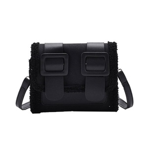 Scrub PU Plush Female Daily Street Envelope Totes Fashion Autumn Messenger Bag Popular Simple Female Daily Bag