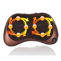 Shiatsu Back and Neck Massager Kneading Massage Pillow with Heat for Shoulders Lower Back Calf Use at Home-8