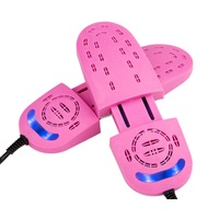 Shoe Dryer,Foot Dryer Eliminate Bad Odor and Sanitize Shoes Garment Dryer-PINK