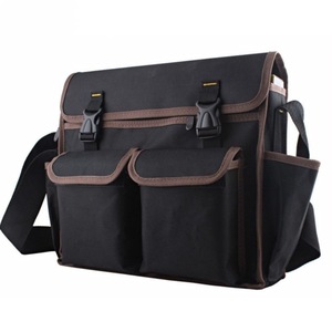 Shoulder Tool Bag 12'' Heavy Duty Hard Work Electrician Hardware Toolkit Strap Oxford Multi Functional Tool Bag
