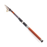 Shrinking Sea Fishing Rod,Carbon Fiber Far Throwing Fishing Rod Outdoor Fishing Gear 2.1M-3.6M