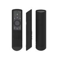 Silicone Case for Remote Control Waterproof and Dropproof Remote Control Case for Toshiba Fire TV-Black
