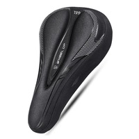 Silicone Cycling Bike Saddle Cover Breathable MTB Road Cushion Bicycle Seat Covers Mat SMALL SIZE
