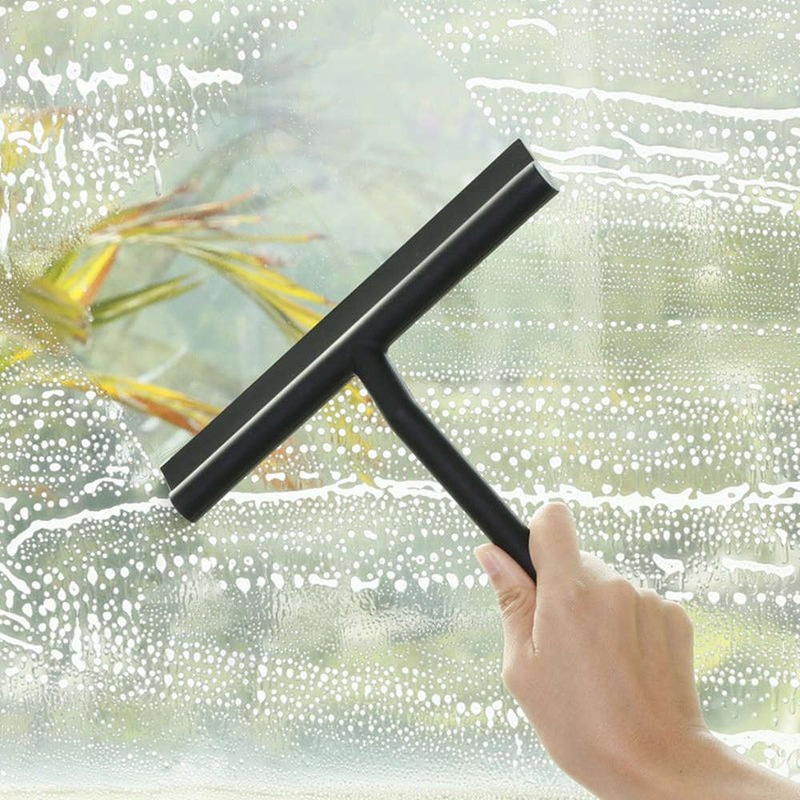 Buy Silicone Squeegee Shower with Hook Bathroom Shower Blade Window