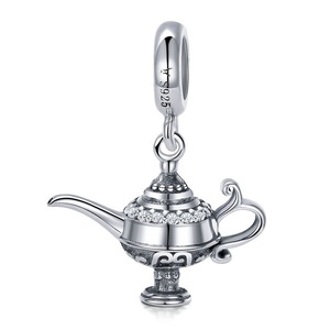 Silver plating Charm Fit Women Bracelet & Necklaces DIY Jewelry Making
