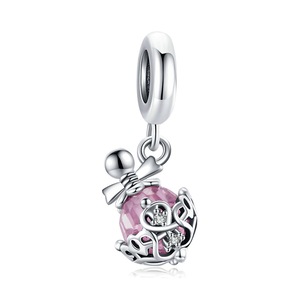 Silver plating Charm for DIY Bracelet & Bangle Vintage Perfume Bottle Charms Jewelry Bracelet