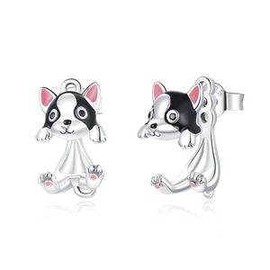 Silver plating Earrings for Women Earrings Cute Puppy Jewelry for Women Girl Kids Earring