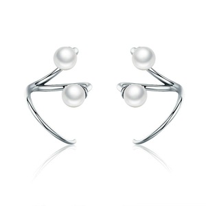 Silver plating Earrings Stud for Women Jewelry