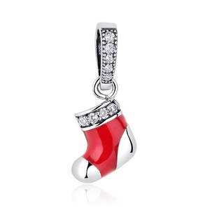 Silver plating Jewelry Christmas Collection Charm Gifts for Women Girl DIY Jewelry Fit Bracelet
