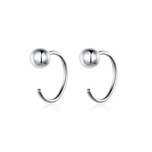 Silver plating Jewelry Tiny Hoop Earrings for Women Jewelry Accessories Girl