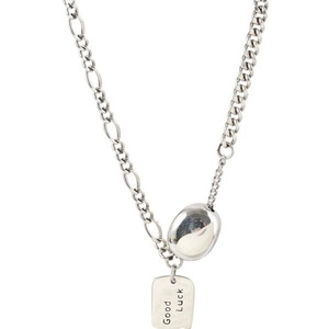 Silver plating Lucky Necklace for Women Party Fine Jewelry Gift Accessories Retro Style Pendants