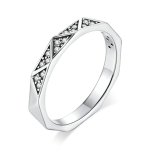 Silver plating Minimalist Finger Rings for Women Jewelry _8
